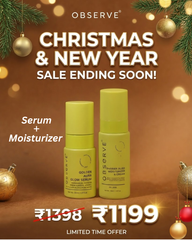 Christmas and New Year Sale Combo: Serum + Dry Moisturizer