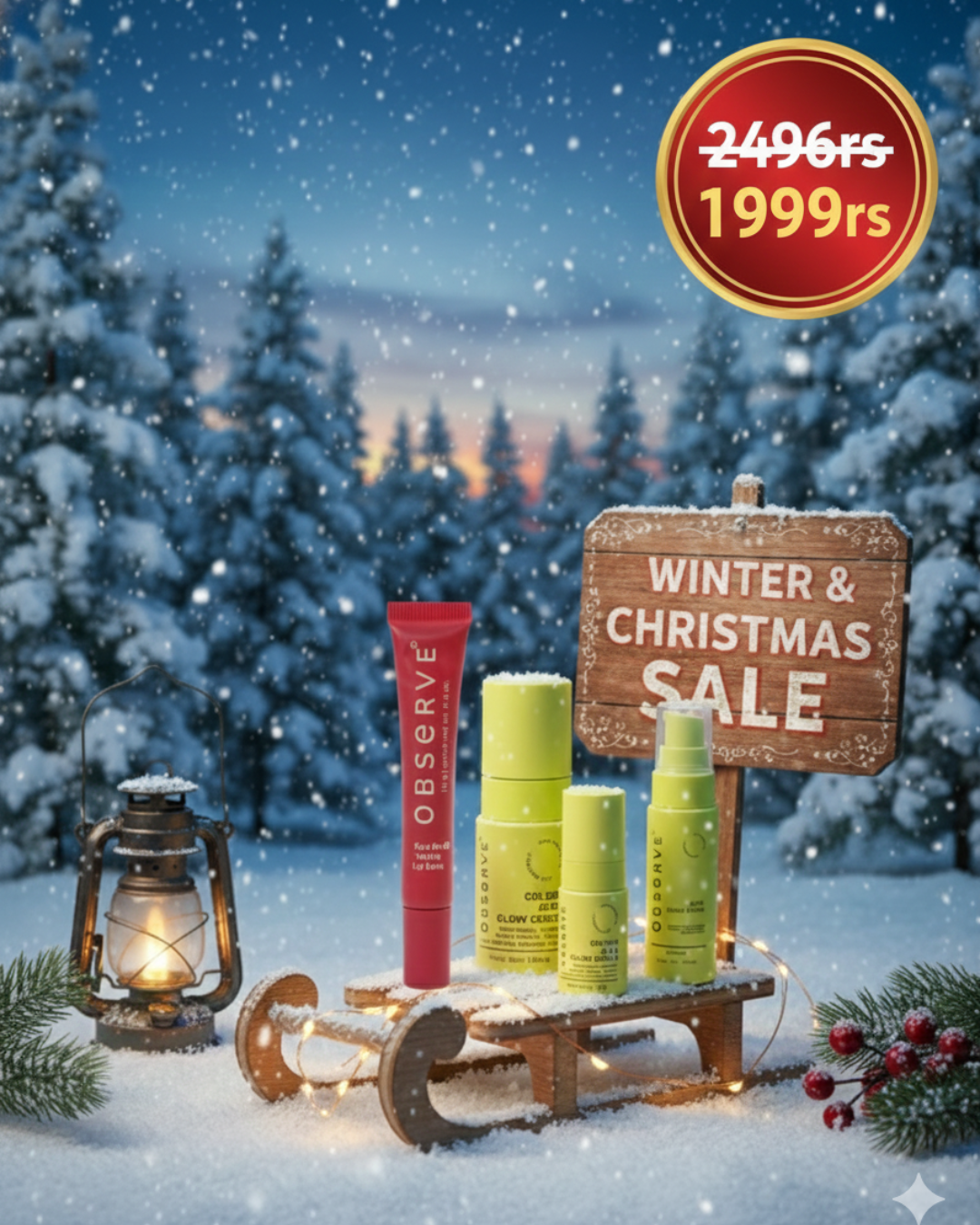 The Ultimate Winter Glow Kit: Set of 4